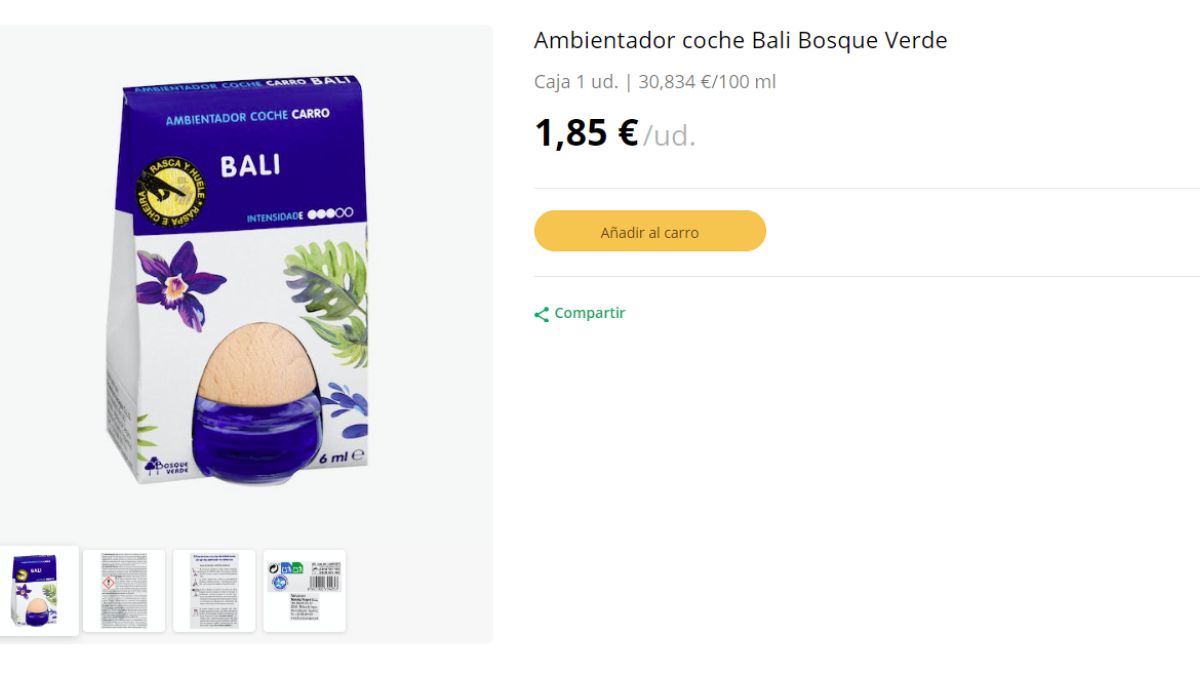 Ambientador Bali Mercadona