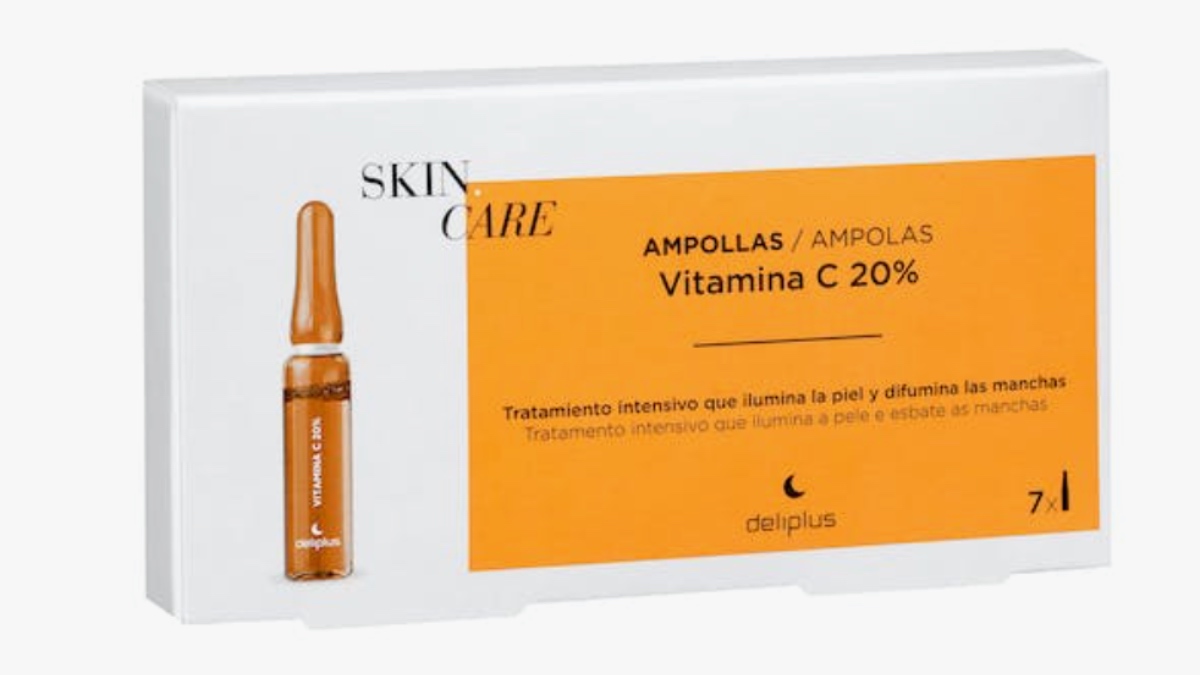 Ampollas faciales de vitamina C de Mercadona