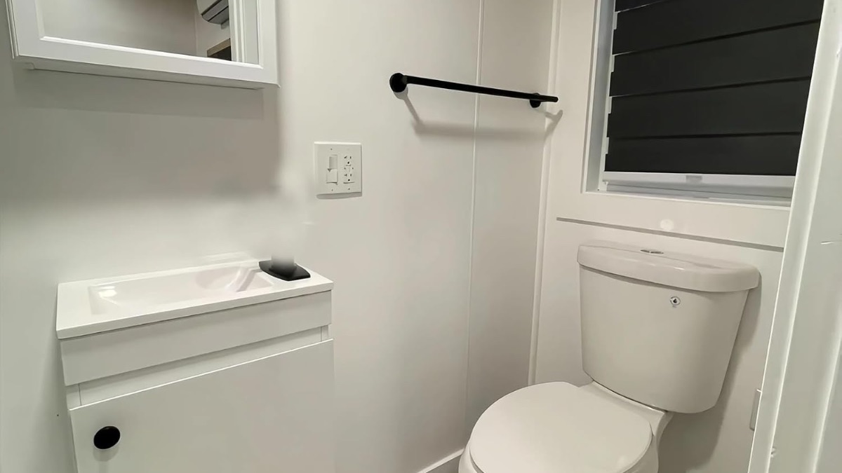 Baño de la casa prefabricada de venta en Amazon