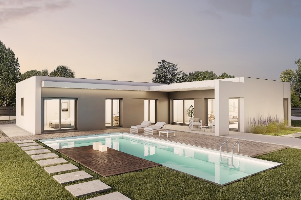 Casa prefabricada M4 de Hormipresa