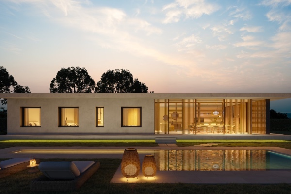 Casa prefabricada X2 de Hormipresa