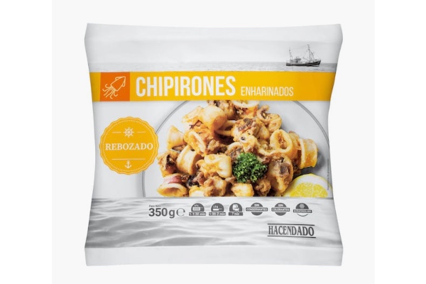 Chipirones enharinados de Mercadona