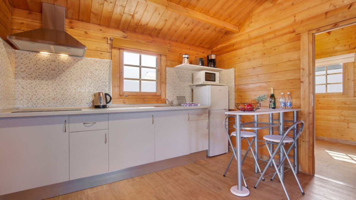 Cocina de la casa prefabricada Kay
