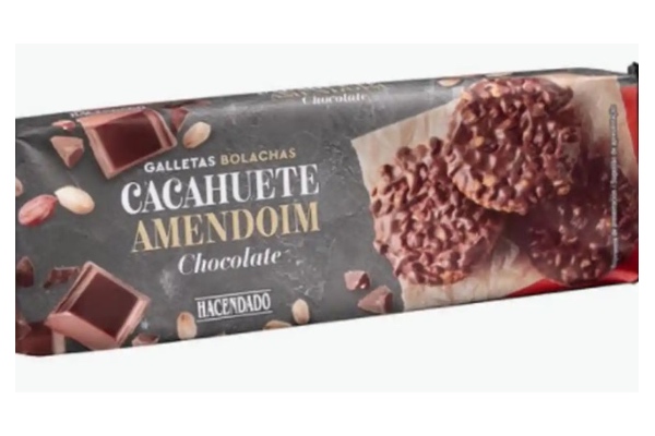 Galletas de chocolate y cacahuete de Mercadona