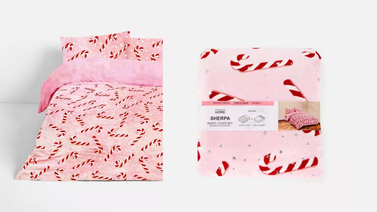 Juego de Funda Nórdica para cama doble de felpa rosa