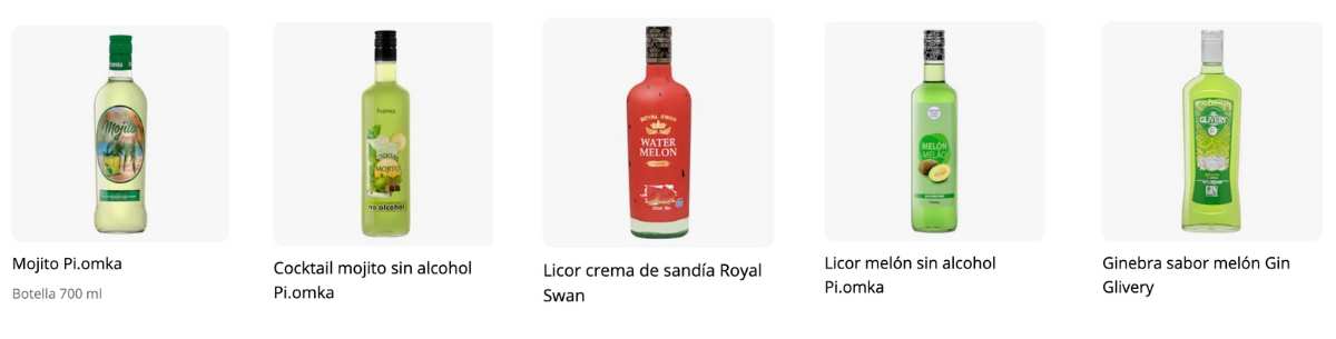 Nuevas bebidas Mercadona