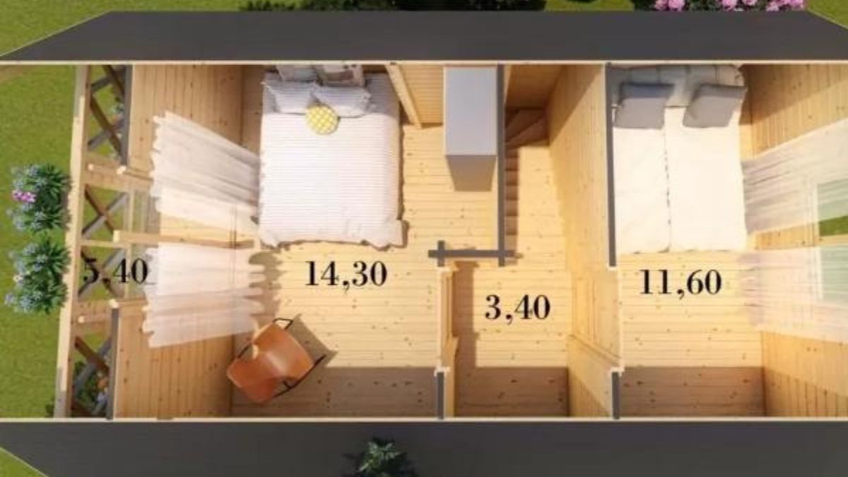 Segunda planta casa prefabricada Sofia