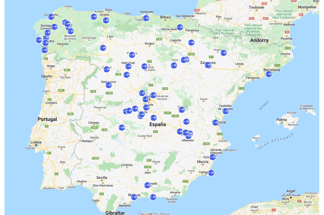 Dónde se encuentran ubicados los radares invisibles de la DGT