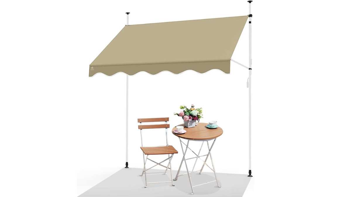 Toldo sin instalación a la venta en Amazon