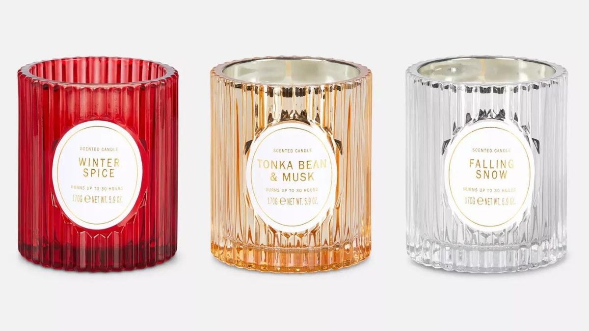 Vela Votiva Perfumada En Tarro Estriado