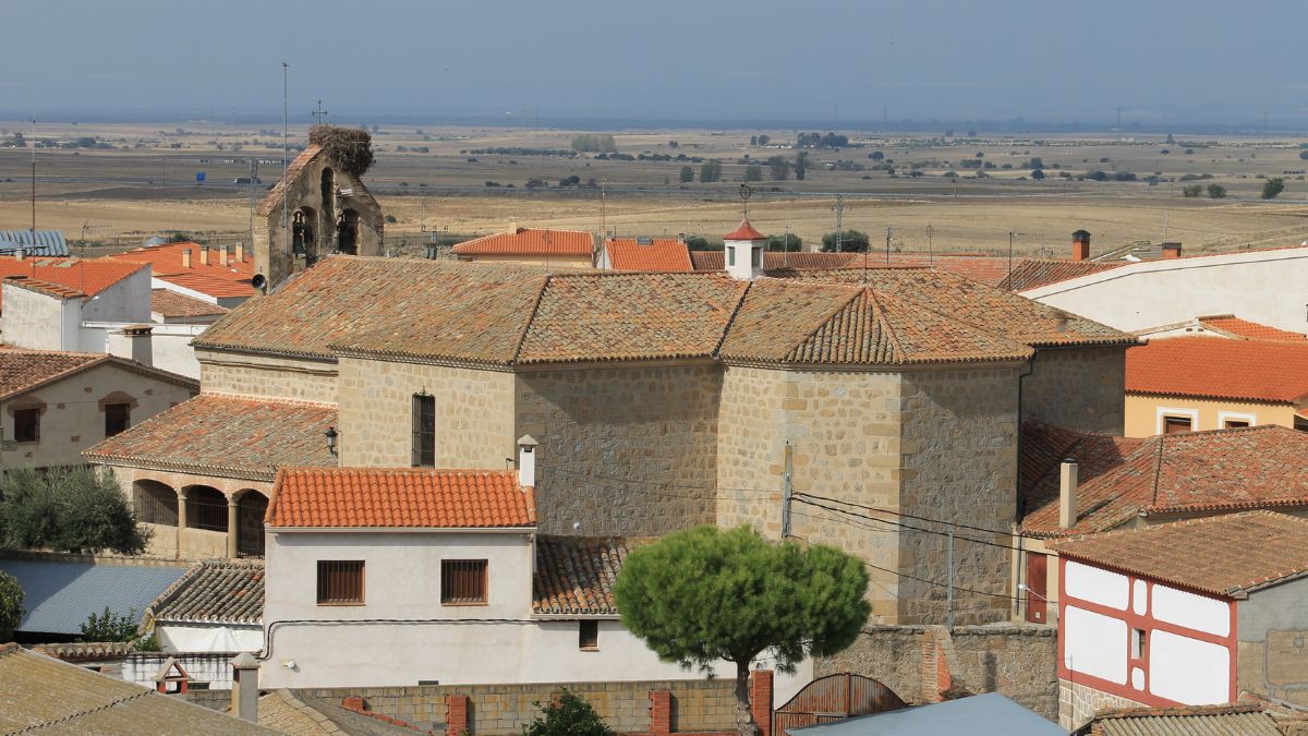 Iglesia de san Ildefonso en Herreruela