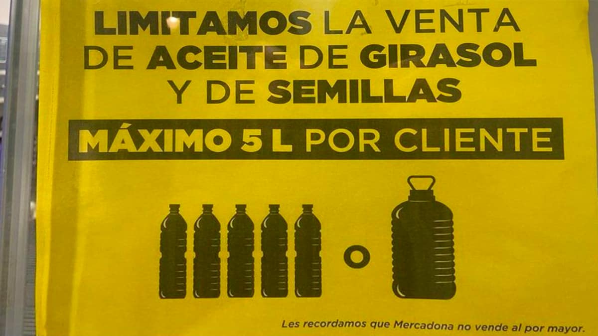 Aceite girasol Mercadona