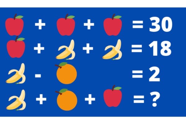 Reto visual frutas