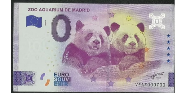 Billete Pandas