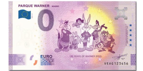 Billete Warner