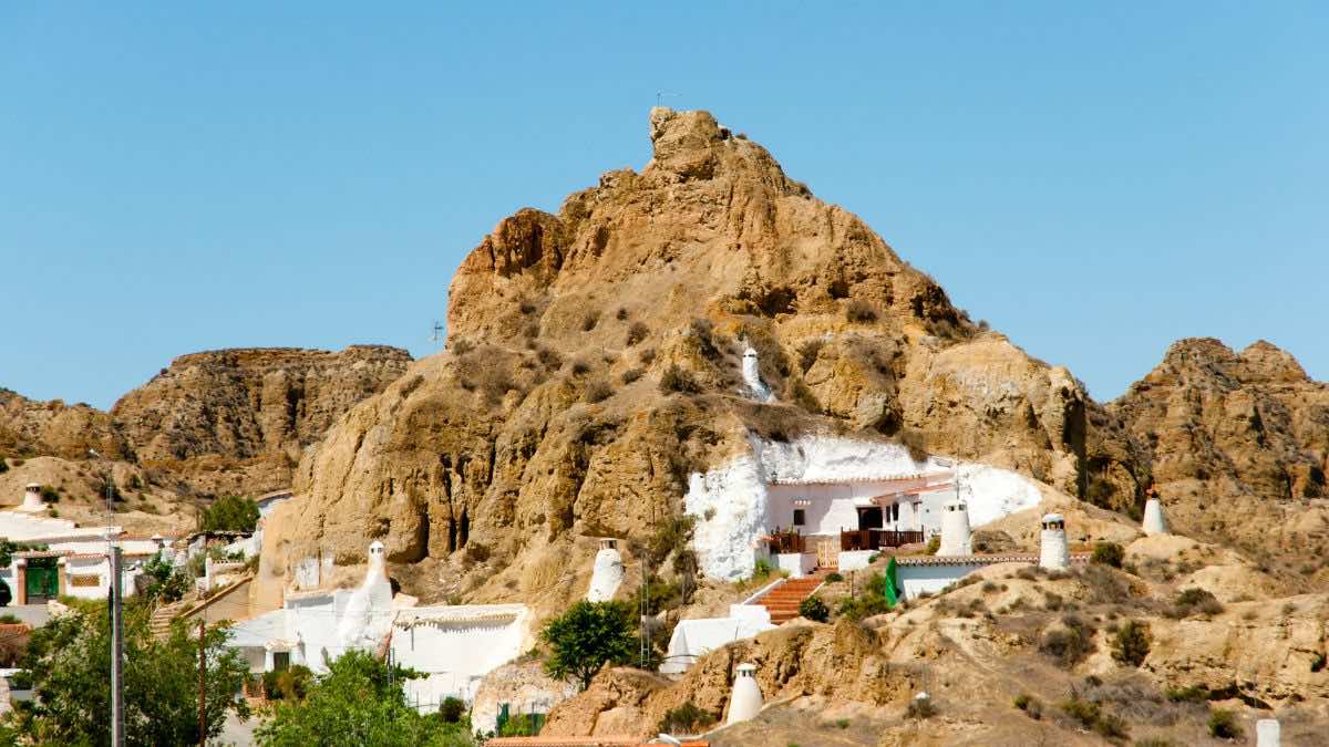 Casas cueva, en Guadix