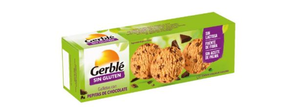 galletas con pepitas de chocolate Gerblé 