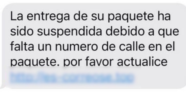 SMS Correos