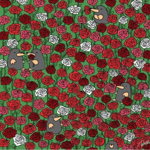 Reto visual encuentra los 3 corazones ocultos