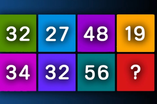 Reto visual ¿Cuál número es el que falta?