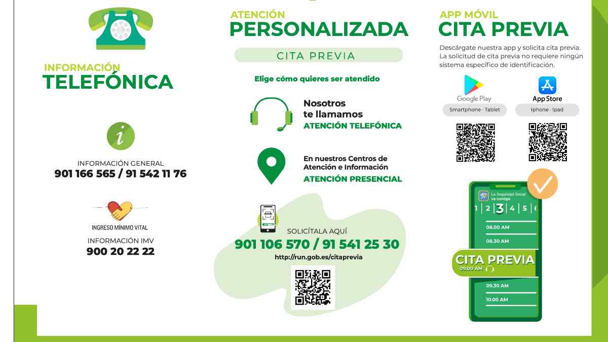 Cita previa Seguridad Social