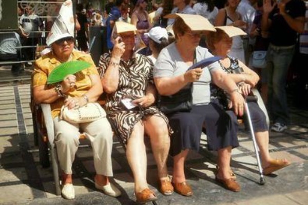 señoras calor