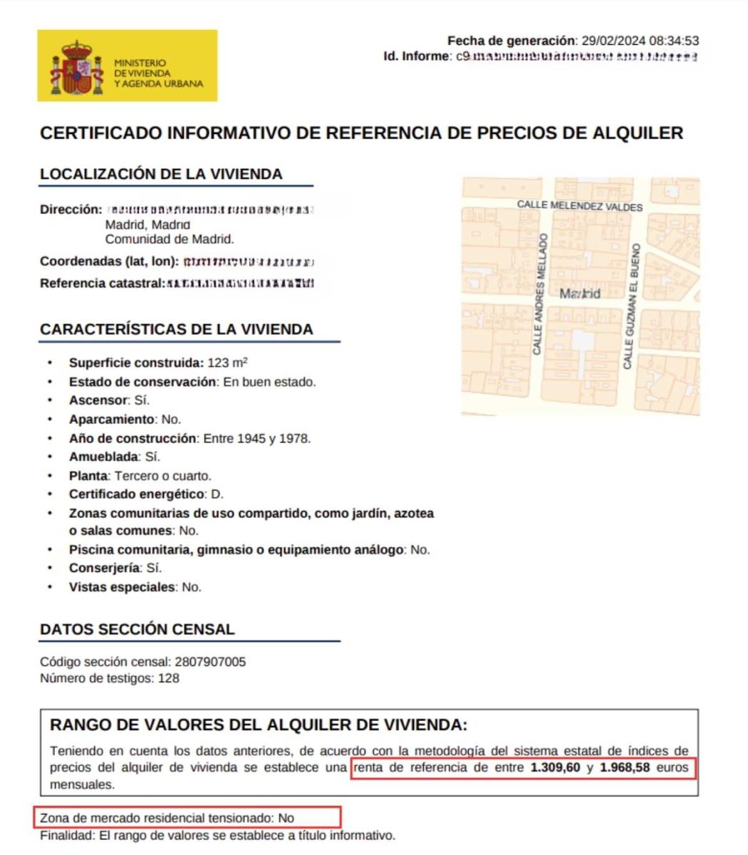 Informe índice precios alquiler