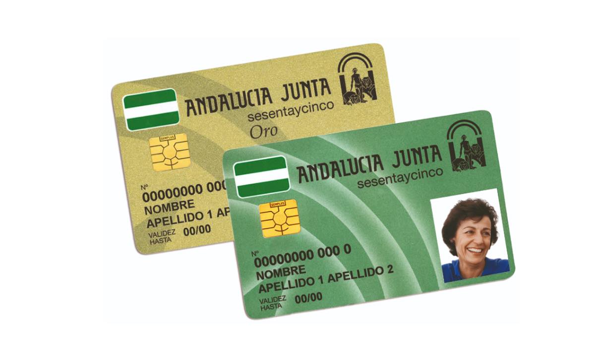 Tarjeta verde y oro