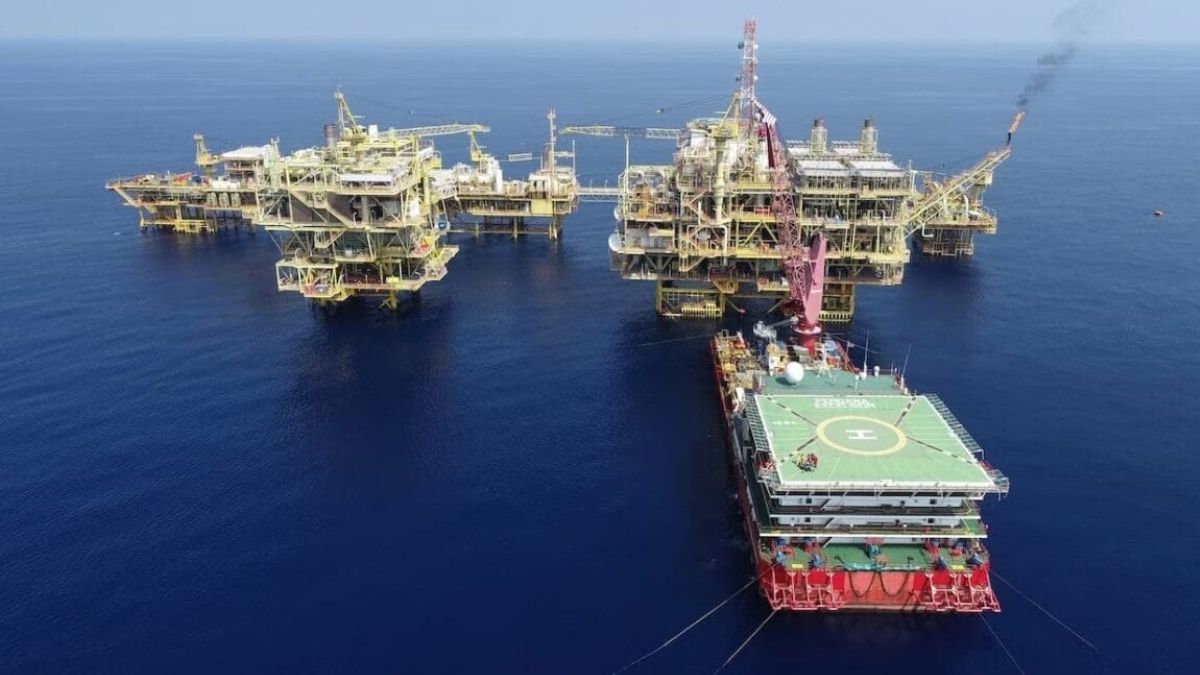 Yacimiento de petróleo en Egipto.