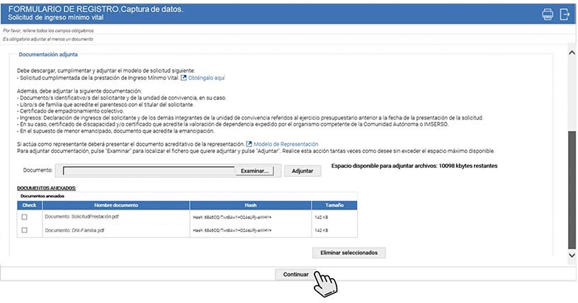 requisitos IMV