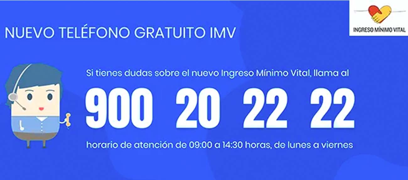 telefono información Ingreso Mínimo Vital