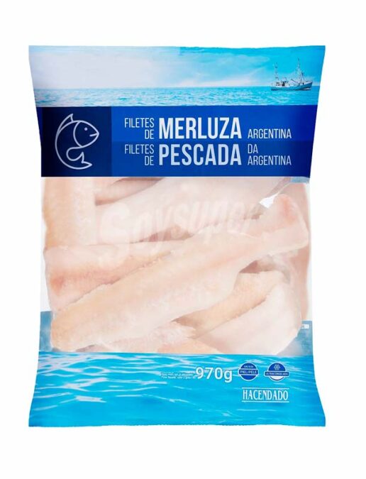 Filetes de Merluza pescada