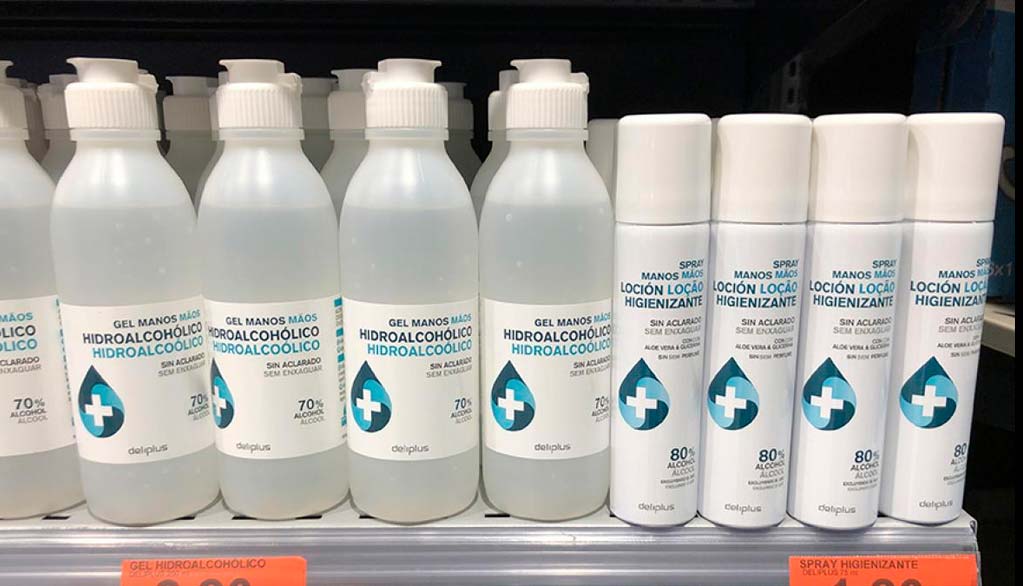 Gel Hidroalcohólico Deliplus 