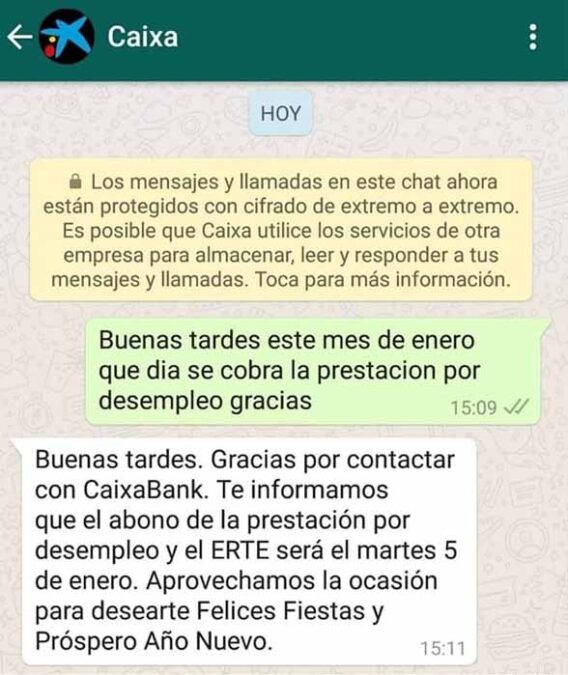 cuándo se cobra paro en enero